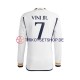Real Madrid Vinicius Junior 7 2023-2024 Herren Trikot Heim Langarm