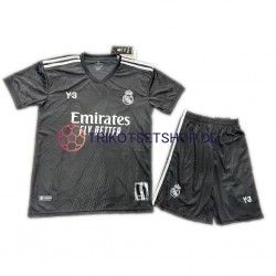 Real Madrid Y-3 2021-2022 Kinder Trikotset Viertes Kurzarm