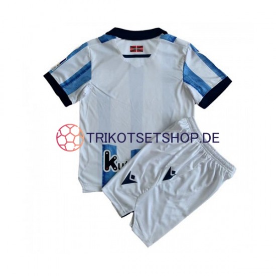 Real Sociedad 2023-2024 Kinder Trikotset Heim Kurzarm