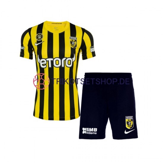 SBV Vitesse 2022-2023 Kinder Trikotset Heim Kurzarm