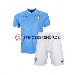 Lazio Rom 2023-2024 Kinder Trikotset Heim Kurzarm