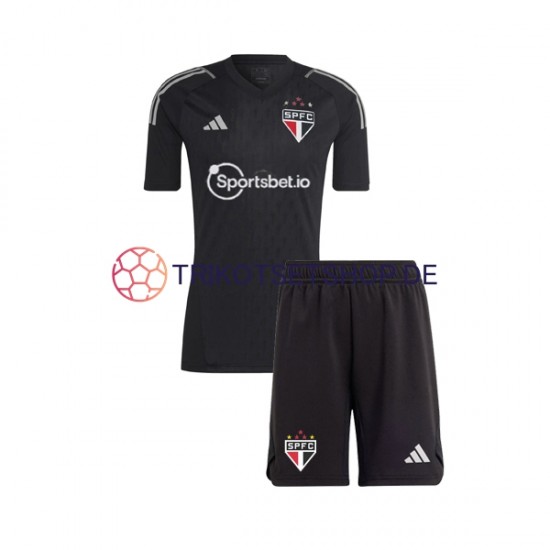 Sao Paulo 2023-2024 Torwart Kinder Trikotset Heim Kurzarm