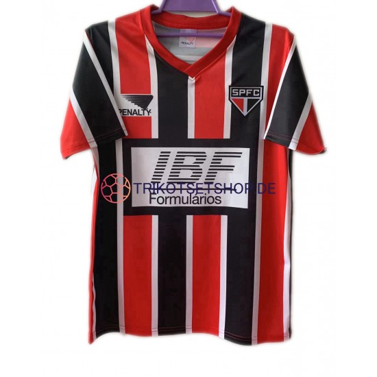 Sao Paulo Retro 1991 Herren Trikot Auswärts Kurzarm
