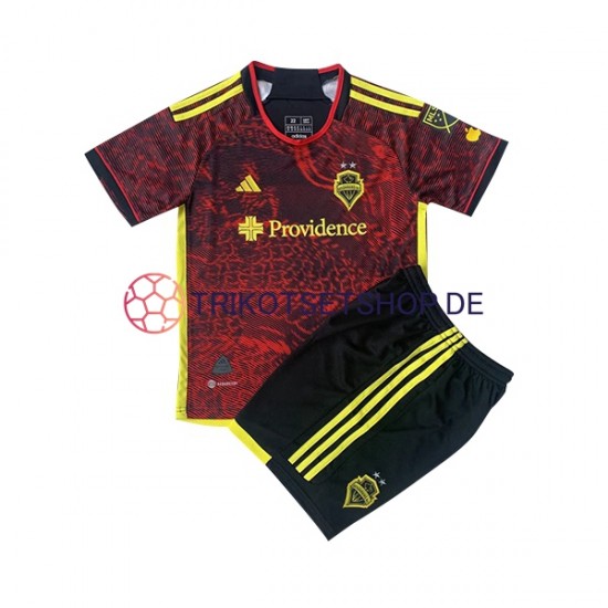 Seattle Sounders FC 2023 Kinder Trikotset Auswärts Kurzarm