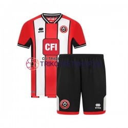 Sheffield United 2023-2024 Kinder Trikotset Heim Kurzarm