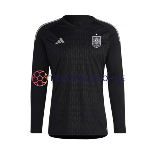 Spanien 2022 Torwart Herren Trikot Heim Langarm