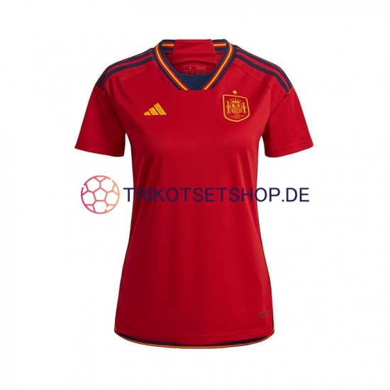 Spanien Ladies World Cup 2022 Heim Kurzarm