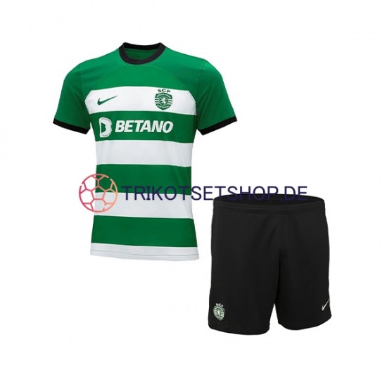 Sporting CP 2023-2024 Kinder Trikotset Heim Kurzarm