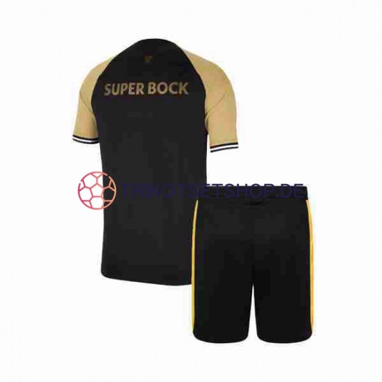 Sporting CP 2023-2024 Kinder Trikotset Ausweich Kurzarm