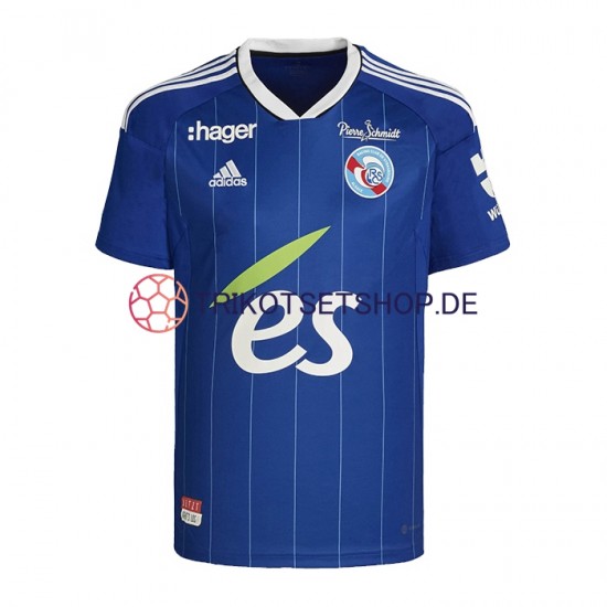 Strasbourg 2022-2023 Herren Trikot Heim Kurzarm