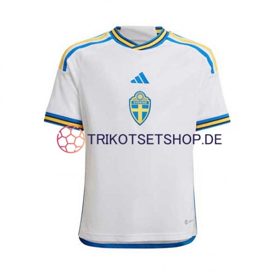 Schweden 2022 Herren Trikot Auswärts Kurzarm