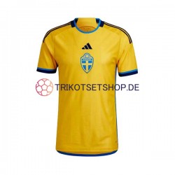 Schweden 2022 Herren Trikot Heim Kurzarm
