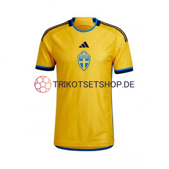 Schweden 2022 Herren Trikot Heim Kurzarm