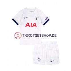 Tottenham Hotspur 2023-2024 Kinder Trikotset Heim Kurzarm
