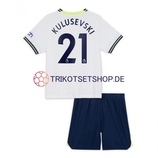 Tottenham Hotspur Dejan Kulusevski 21 2022-2023 Kinder Trikotset Heim Kurzarm