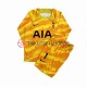 Tottenham Hotspur Hugo 2023-2024 Torwart Kinder Trikotset Auswärts Langarm Orange