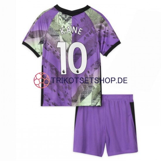 Tottenham Hotspur Harry Kane 10 2021-2022 Kinder Trikotset Ausweich Kurzarm