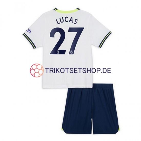 Tottenham Hotspur Lucas Moura 27 2022-2023 Kinder Trikotset Heim Kurzarm