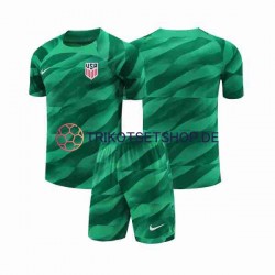 USA 2023-2024 Torwart Kinder Trikotset Heim Kurzarm