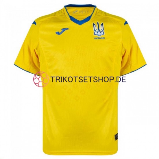 Ukraine 2020-2021 Herren Trikot Heim Kurzarm