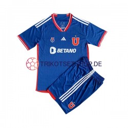 Universidad de Chile 2023 Kinder Trikotset Heim Kurzarm