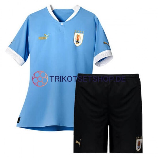 Uruguay 2022 Kinder Trikotset Heim Kurzarm