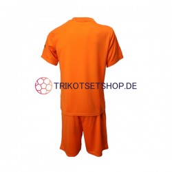 Uruguay World Cup 2022 Torwart Kinder Trikotset Auswärts Kurzarm