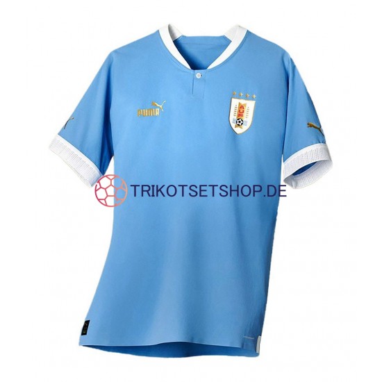 Uruguay World Cup 2022 Herren Trikot Heim Kurzarm