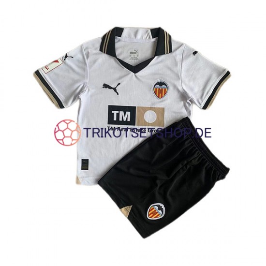 Valencia CF 2023-2024 Kinder Trikotset Heim Kurzarm
