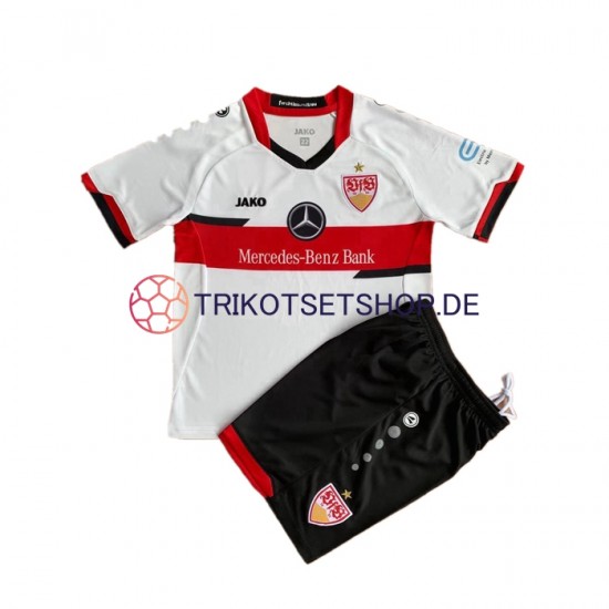 VfB Stuttgart 2021-2022 Kinder Trikotset Heim Kurzarm