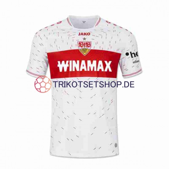 VfB Stuttgart 2023-2024 Herren Trikot Heim Kurzarm