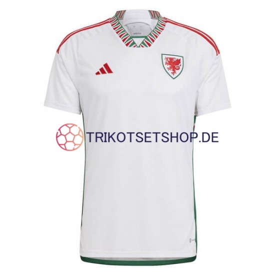 Wales World Cup 2022 Herren Trikot Auswärts Kurzarm