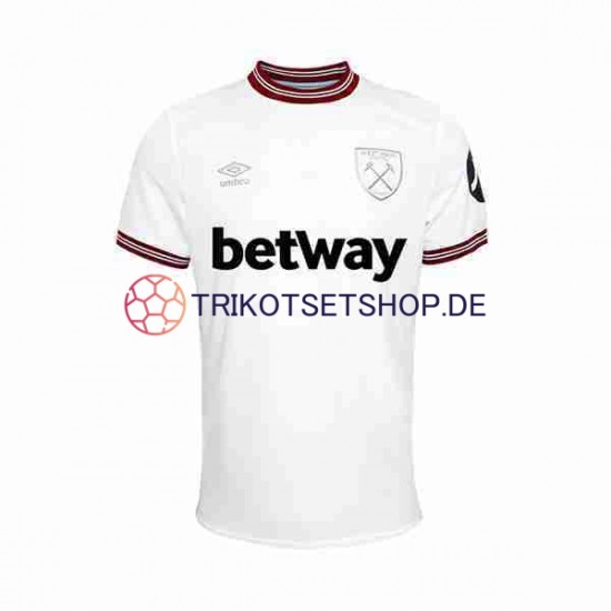 West Ham United 2023-2024 Herren Trikot Auswärts Kurzarm