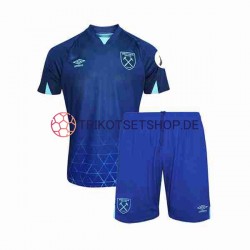 West Ham United 2023-2024 Kinder Trikotset Ausweich Kurzarm