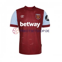 West Ham United 2023-2024 Herren Trikot Heim Kurzarm