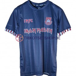 West Ham United Iron Maiden Herren Trikot Auswärts Kurzarm