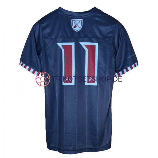 West Ham United Iron Maiden Herren Trikot Auswärts Kurzarm
