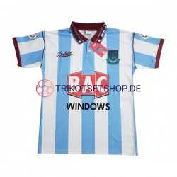 West Ham United Retro 1991-1992 Herren Trikot Auswärts Kurzarm