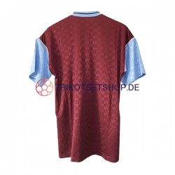 West Ham United Retro 1989-1990 Herren Trikot Heim Kurzarm