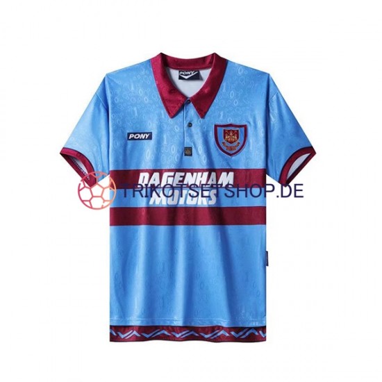 West Ham United Retro 1995-1996 Herren Trikot Heim Kurzarm