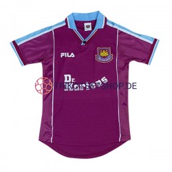 West Ham United Retro 1999-2001 Herren Trikot Heim Kurzarm