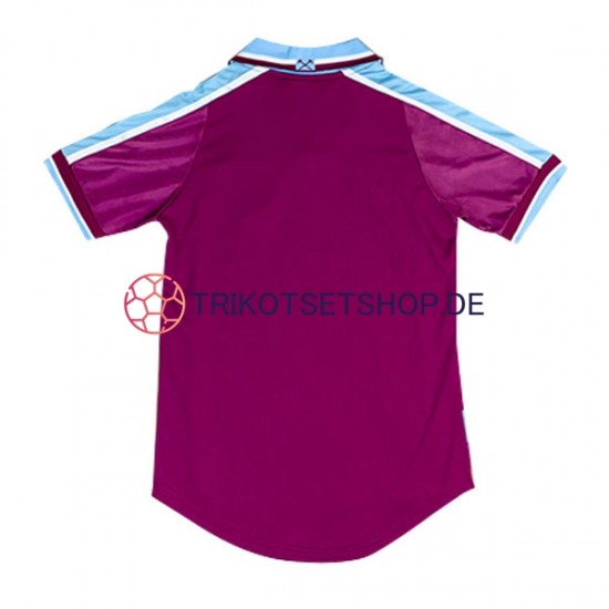 West Ham United Retro 1999-2001 Herren Trikot Heim Kurzarm