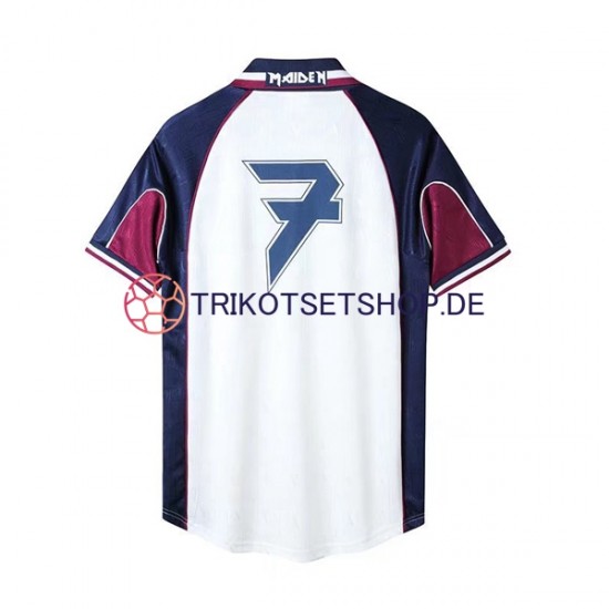 West Ham United Retro Iron Maiden 1999 Herren Trikot Auswärts Kurzarm