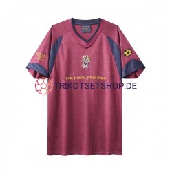West Ham United Retro Iron Maiden 2010 Herren Trikot Auswärts Kurzarm