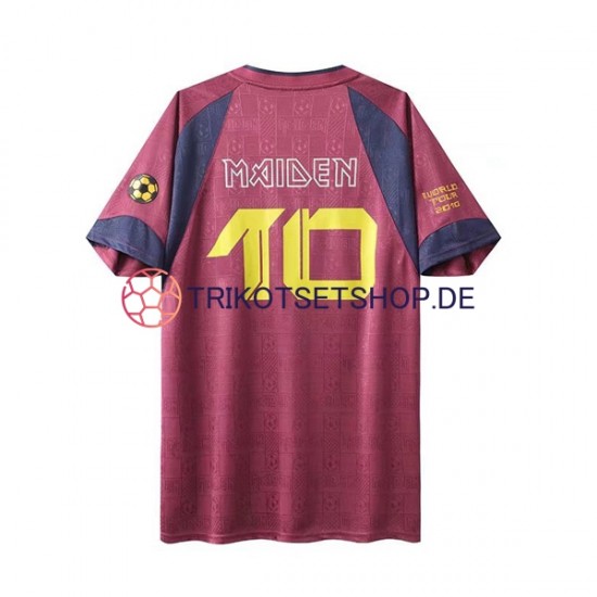 West Ham United Retro Iron Maiden 2010 Herren Trikot Auswärts Kurzarm