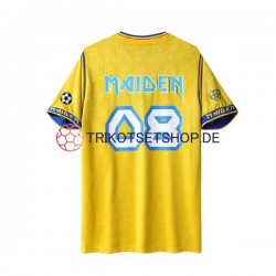 West Ham United Retro Iron Maiden 2008 Herren Trikot Heim Kurzarm