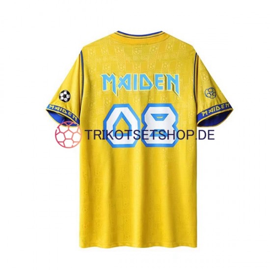 West Ham United Retro Iron Maiden 2008 Herren Trikot Heim Kurzarm