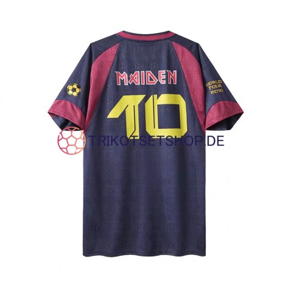 West Ham United Retro Iron Maiden 2010 Herren Trikot Heim Kurzarm