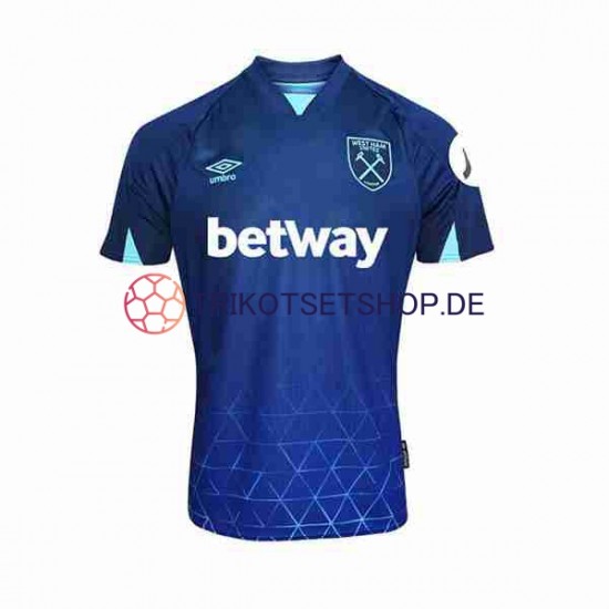 West Ham United 2023-2024 Herren Trikot Ausweich Kurzarm