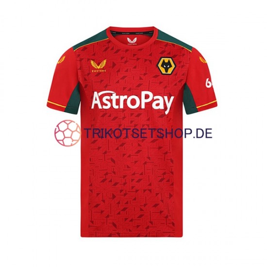 Wolverhampton Wanderers 2023-2024 Herren Trikot Auswärts Kurzarm